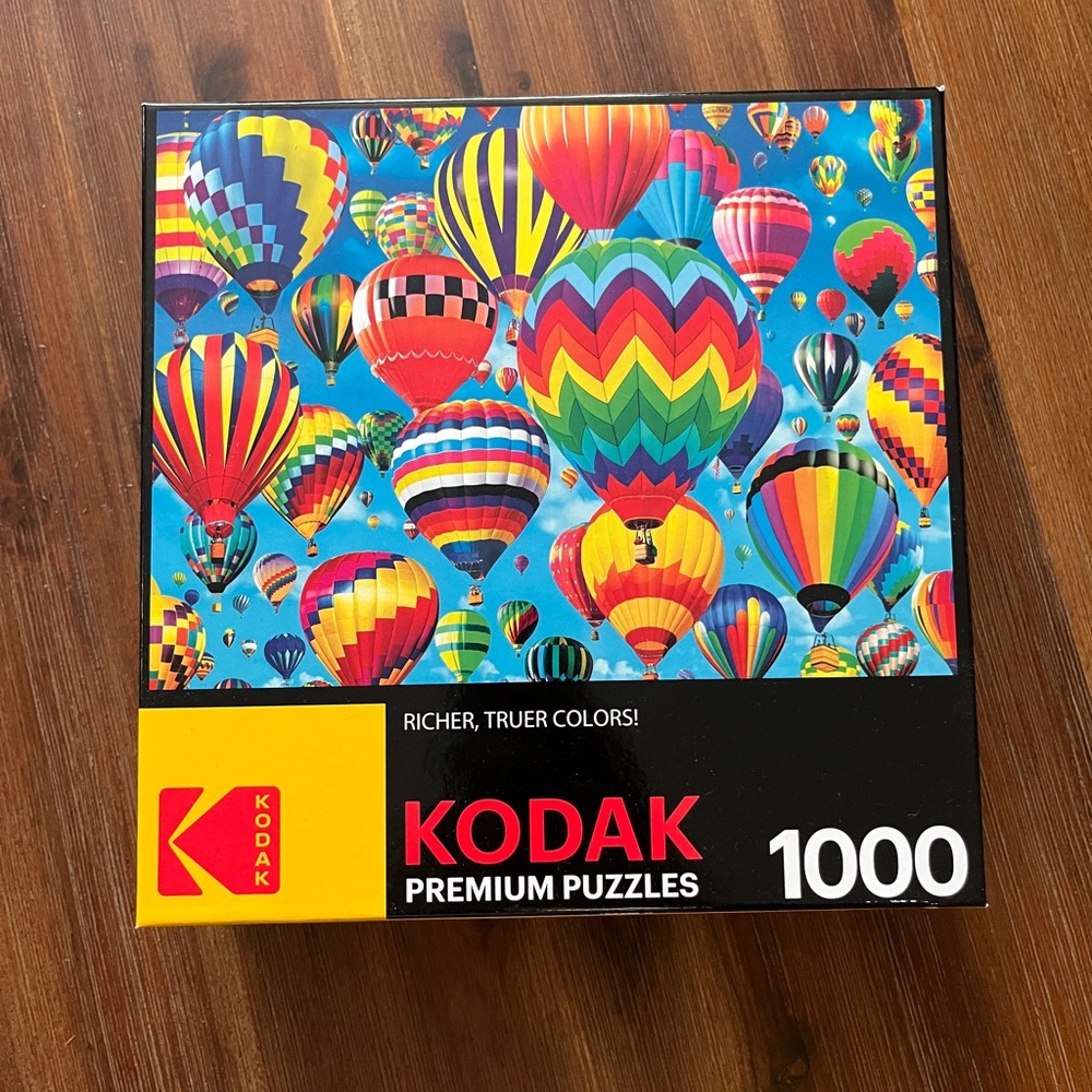 Kodak Vibrant Hot Air Balloons Puzzle - 1000 Pieces